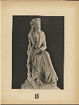 A. Klezanzher. Razdum'e. Statuia iz mramora. V zimnem sadu Anichkova Dvortsa.
