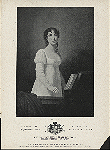 Khud. Sobranie  kniazei Iusupovykh. Mariia Luiza Elisaveta Vizhe-Lebren.- Portret pevitsy Katalani.