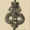 Sobranie M. P. Botkina. Bronzovyi dvernoi molotok. XVI v.
