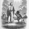 `He is not ashamed, to call them brethren.' [Man kneeling down in front of Jesus]