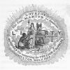 Lovejoy the first martyr to American liberty.  Murdered for asserting the freedom of the press at Alton Nov. 7, 1837.