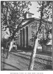 Exterior view of the new church. Page 205.