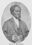 Rev. G. H. Washington A pioneer worker in Baltimore, Md., and in the A. M. E. Z. Church in New England.