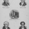 Bishop J. Varrick, No.1, A Founder.  Bishop C. Rush, No.2, A Founder.  Mother Church, in N. Y.  Bishop Wm. Miller, No.3, A Founder.  Bishop G. Galbreath, No.4, A Founder.