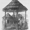 [A rudu, a sort of light hut consisting of nothing but a thatched roof raised upon four poles]
