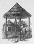 [A rudu, a sort of light hut consisting of nothing but a thatched roof raised upon four poles]