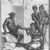 Maniere dont les negres de Guinée font leur serment.