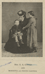 Mrs. E. B. Gould and Marietta and Pepino Bartoli