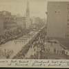 Governor's Foot Guard" (Hartford Major [...] commanding) at General Grant's funeral, Aug. 8, 1885.