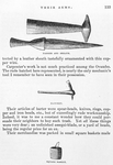 Dagger and Sheath. Hatchet. Square Basket.