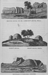 Meeting House and Mr. Albrecht's house, Pella.  Ebner's House, Helm's House, Pella.  Mountains in Namacqua Country.