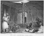 Hut and Carpenters Work Shop.