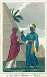 A Copt Man & Woman of Egypt