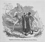 Tuarick on his Camel, with Male and Female Tibboo