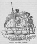Ashantee Warrior and Attendant