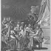 Durand entertaining King Hamet & Family.