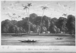 Village in the Swamps where the Vessels were Attacked.