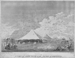A View of Ali's Tent at the Camp of Benowm.