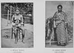 A Dwalla Woman. (uncivilized).  An Ambriz Woman. (Semi-civilized)