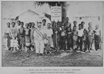 C. S. Smith and his adopted family of Dwalla Children