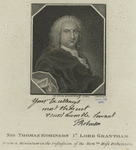 Sir Thomas Robinson 1st Lord Grantham.