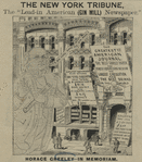 Horace Greeley  - Caricatures.