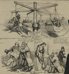 Horace Greeley  - Caricatures.