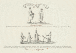 1-Izobrazheniia plennykh nemtsev, perevedennykh Tsarem Ivanom Groznym v 1574 g. iz Lifliandii v Moskvu; 2-Chelobitni ili prosheniia