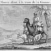 Maures allant a la traite de la Gomme