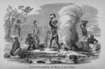 Kaffir Blacksmith at work at his Forge