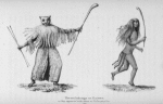 The two Imbonga or Praisers as they appeared in the dance at Unkunginglove