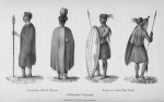 Amatembu Man & Woman.  Zoolus in their War Dress