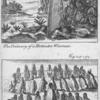 The Delivery of a Hottentot Wooman.  The Hottentot Marriage.