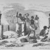 Iron smelting in Madagascar.  Malagasy Forge and Native Smiths