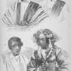 1&2. Hova Officers, 3. Officer of the Palace, 4.Hova Princess - Daughter of prince Ramonja