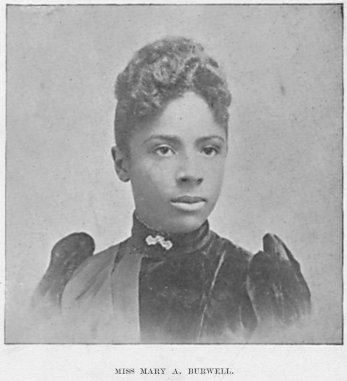 Miss Mary A. Burwell - NYPL Digital Collections
