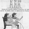 Three men carrying a person; Drawing of a Double chair occupied by the master and mistress of the house