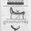 Drawing of an Ottoman; Two drawings of Egyptian couches