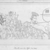3. Nubie.  Bataille contre des Nigres. (Bas Relief)