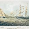 U.S. Brig Perry, American Slave Ship Martha.  "off Ambriz June 6th, 1850."