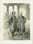 Janissary and Merchant.  Cairo