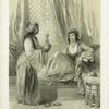 Cairine Lady waited upon by a Galla slave-girl