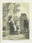Berberi playing on the Kisirka to women of the same tribe.  Nubia