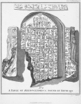 No.2 A table of Hieroglyphics, found at Axum 1771