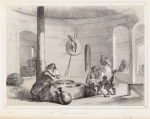 Interior of an Abyssinian House
