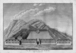 Vue des Casernes du Cap Francois.  Isle St. Domingue.