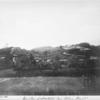 Distant view of a plantation near St. Pierre, Martinique.