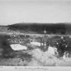 View of a cemetery at Martinique.