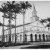 View of a building, probably a church.