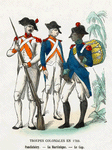 Troupes coloniales en 1789.